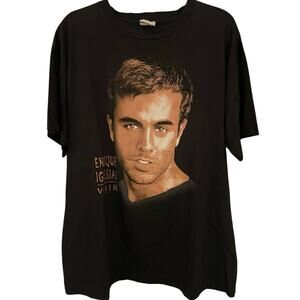 Vintage 90s Enrique Iglesias Vivir Tour 1997 Shirt Adult XL